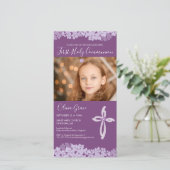 Kaart van de eerste Heilige Communistische Foto -  (Staand voorkant)