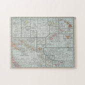  kaart van de eilanden in de Stille Oceaan (1901) Legpuzzel (Horizontaal)