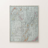 kaart van de eilanden in de Stille Oceaan (1901) Legpuzzel (Verticaal)