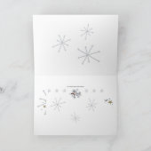 Kaart van de Engel van Kerstmis de Capricieuze (Binnen)