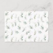 Kaart van de Eucalyptustak (Achterkant)