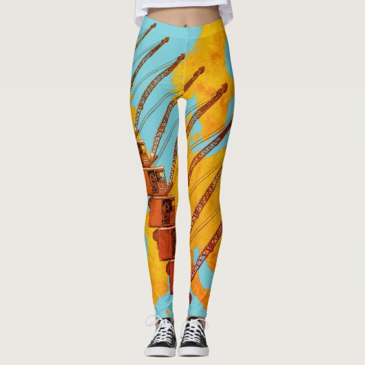  KAART VAN DE EXPLOITANT VAN KRANE VAN EUROPA LEGGINGS (Voorkant)