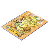 Kaart van de Fairy Tale Lands Notitieboek (Linkerzijde)