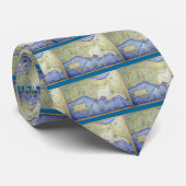 kaart van de Falmouth Neck Maine (1775) Stropdas (Opgerold)