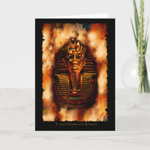 Kaart van de Farao van de VISIE van TUTANKHAMUN de
