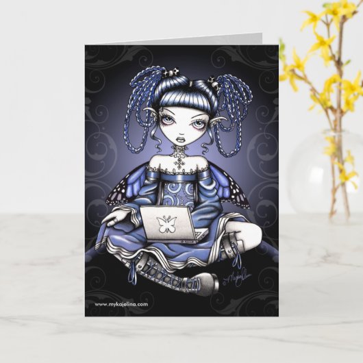 Kaart van de Fee van de Overlapping van Stacy de (Gele Bloem)