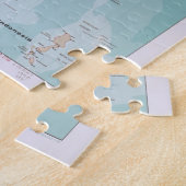 Kaart van de Filipijnen (1990) Legpuzzel (Zijkant)