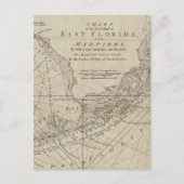 kaart van de Florida Keys (1771) (Voorkant)