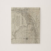  kaart van de Florida Keys (1771) Legpuzzel (Verticaal)