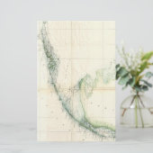  kaart van de Florida Keys (1859) (Staand voorkant)