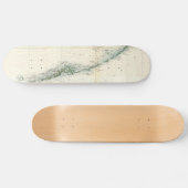 kaart van de Florida Keys (1859) Skateboard (Horizontaal)