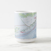 Kaart van de Florida Keys Koffiemok (Center)