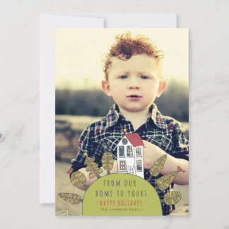 Kaart van de Foto van de Illustratie van het Huis