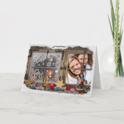 Kaart van de Foto van de Muziek van Kerstmis van (Voorkant)