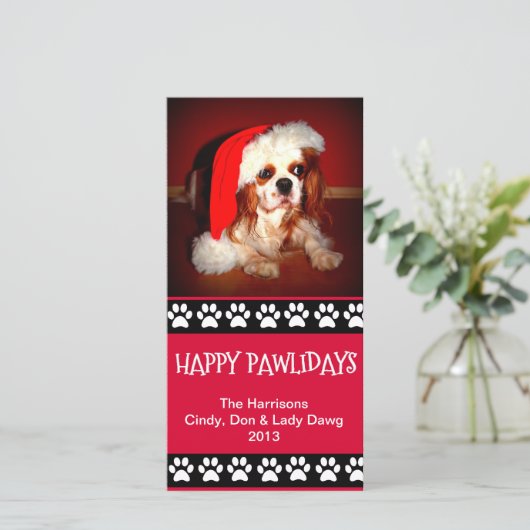 Kaart van de Foto van de vakantie de (Staand voorkant)