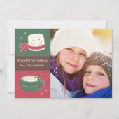 Kaart van de Foto van de Vakantie van de Chocolade (Voorkant)