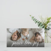 Kaart van de Foto van de Vakantie van het (Staand voorkant)