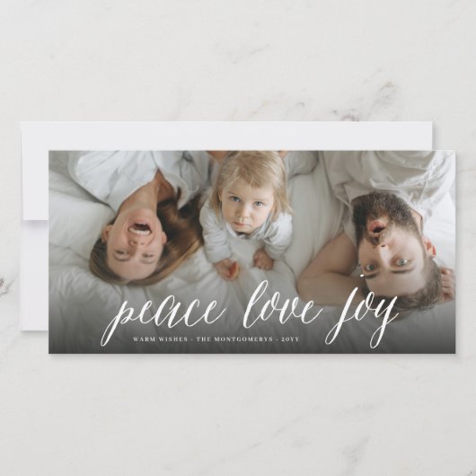 Kaart van de Foto van de Vakantie van het (Voorkant)