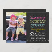 Kaart van de Foto van de Vakantie van het (Voorkant / Achterkant)