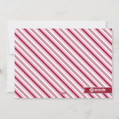 Kaart van de Foto van Kerstmis van de hulst heel (Achterkant)