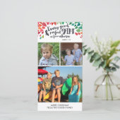 Kaart van de Foto van Kerstmis van het 1:17 van (Staand voorkant)