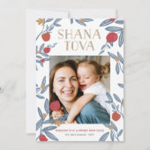 Kaart van de Foto van Rosh Hashanah van de (Voorkant)