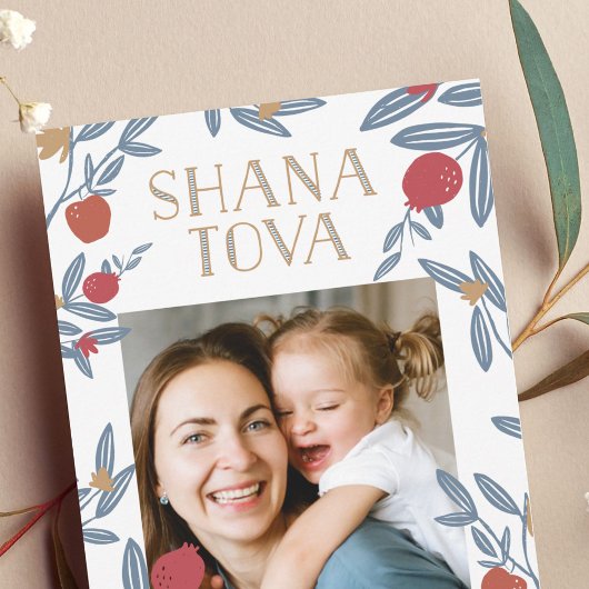 Kaart van de Foto van Rosh Hashanah van de