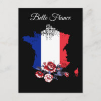 *~* Kaart van de Franse taal Belle Italia