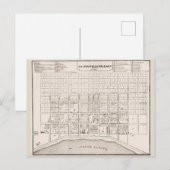 Kaart van de Franse wijk 1735 (Voorkant / Achterkant)