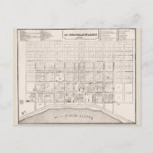 Kaart van de Franse wijk 1735 (Voorkant)