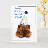 Kaart van de geboorte - Fijne verjaardag jullie fe (Gele Bloem)