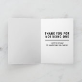 Kaart van de geboortedag van de co-ouder (Binnen)