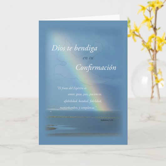 Kaart van de Gelukwensen van de Regenboog van de (Gele Bloem)