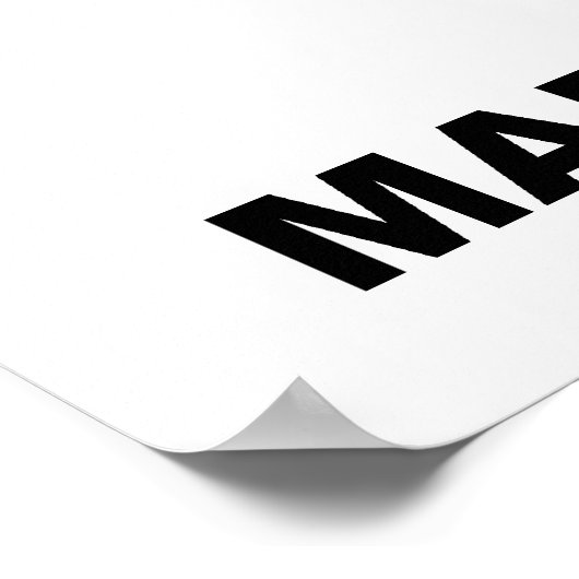 Kaart van de geografische ligging van Antarctica Poster (Hoek)