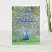 Kaart VAN DE GEPERSONALISEERDE VADERDAG "TROTS ALS (Voorkant)