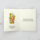Kaart van de goddelijke Birthday Jesus Scripture v (Binnen)