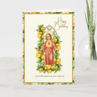 Kaart van de goddelijke Birthday Jesus Scripture v