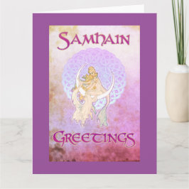 Kaart van de Godin van de Groeten van Samhain de