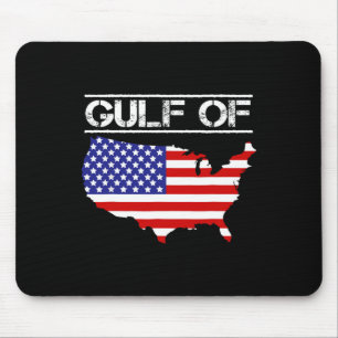 Kaart van de Golf van Verenigde Staten van Amerika Muismat