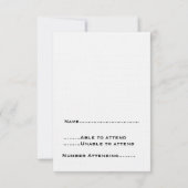 Kaart van de Gothic Swirl Rozen Response, Paars (Achterkant)