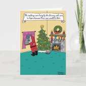 Kaart van de Grap van Kerstmis van Amazonië de (Voorkant)