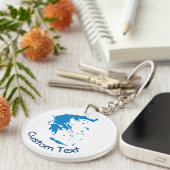 Kaart van de Griekse Sleutelhanger (Voorkant Rechts)