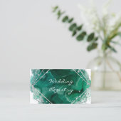 Kaart van de Groene en Zilverweddenschap Registrat Visitekaartje (Staand voorkant)