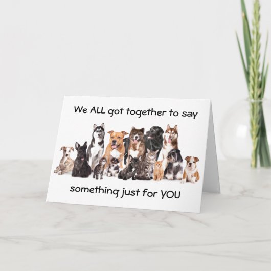 KAART VAN DE "GROEP" VOOR KANTOOR EN VRIENDEN C (Voorkant)