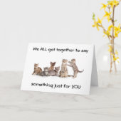 KAART VAN DE "GROEP" VOOR KANTOOR EN VRIENDEN C (Gele Bloem)