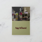 Kaart van de Groet ~ & van de Nota van Halloween (Binnen)
