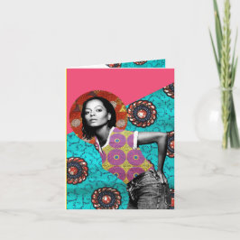 Kaart van de Groeten van de Doek van Diana Ross de