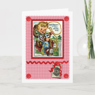 KAART VAN DE GROETEN VAN DE JAREN '50 DE LEUKE