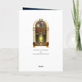 Kaart van de Groeten van Rockaholic van de (Achterkant)