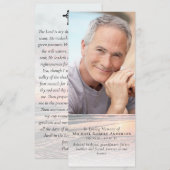 Kaart van de groots-fotogedenksteen (Voorkant / Achterkant)